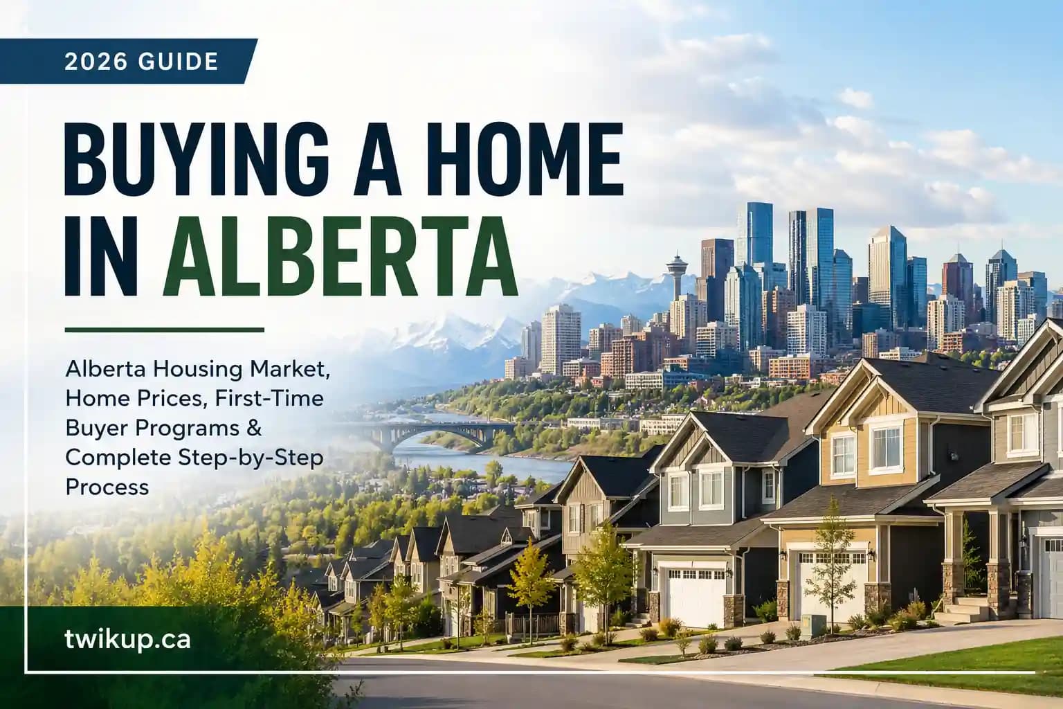 Buying a Home in Alberta (2026 Guide): Alberta Housing Market, Home Prices, First-Time Buyer Programs & Complete Step-by-Step Process