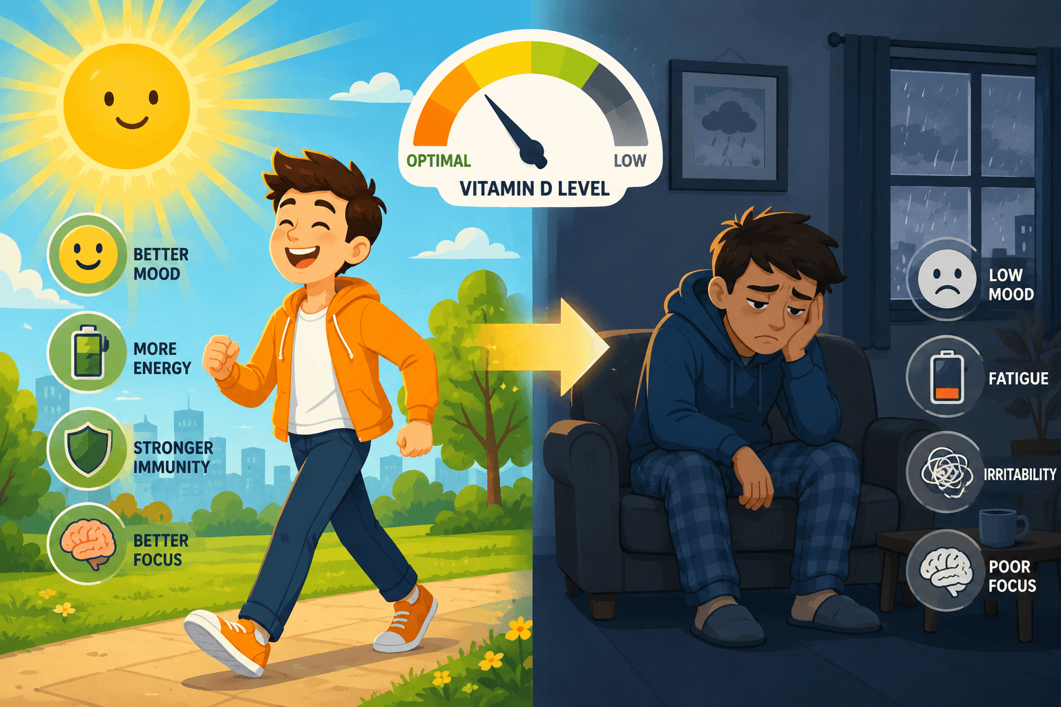 Why you feel low might be a vitamin D problem