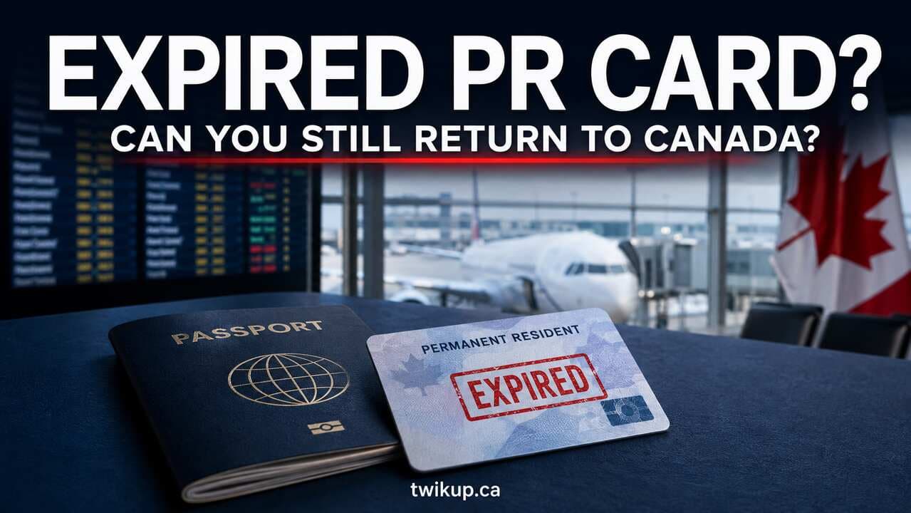 Can You Travel Outside Canada With an Expired PR Card? Canada Re-Entry Rules Explained (2026)