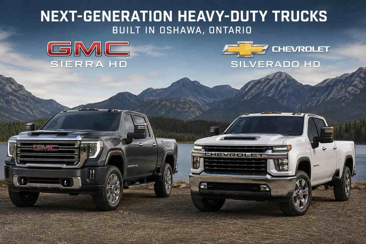 GM Is Bringing the Next-Generation GMC Sierra HD to Oshawa — As C$1.4 Billion in Canadian Investments Take Shape
