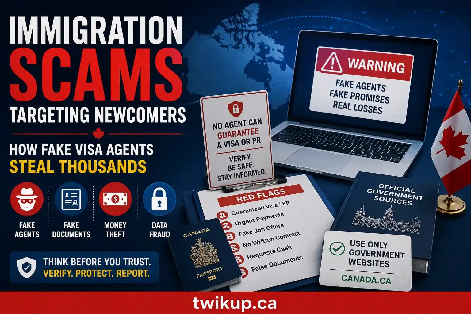 Immigration Scams Targeting Newcomers: How Fake Visa Agents Steal Thousands