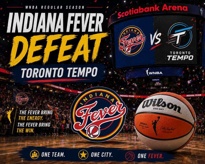 Indiana Fever Defeat Toronto Tempo at Scotiabank Arena in Toronto