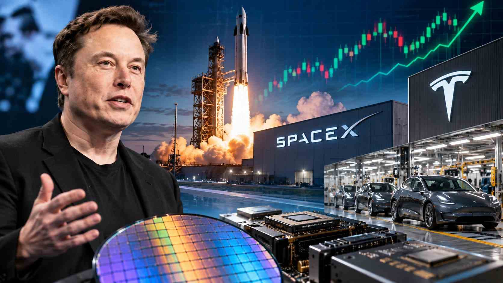 SpaceX and Tesla Earnings Put Musk's AI Spending and Terafab Plans in Focus