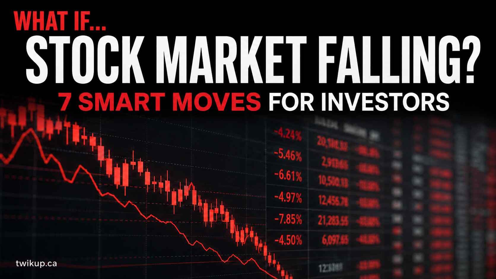 What to Do When the Stock Market Falls: 7 Smart Moves for Investors