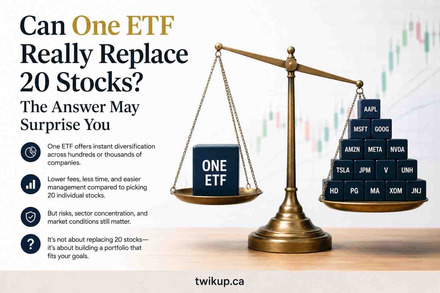 Can One ETF Really Replace 20 Stocks? The Answer May Surprise You
