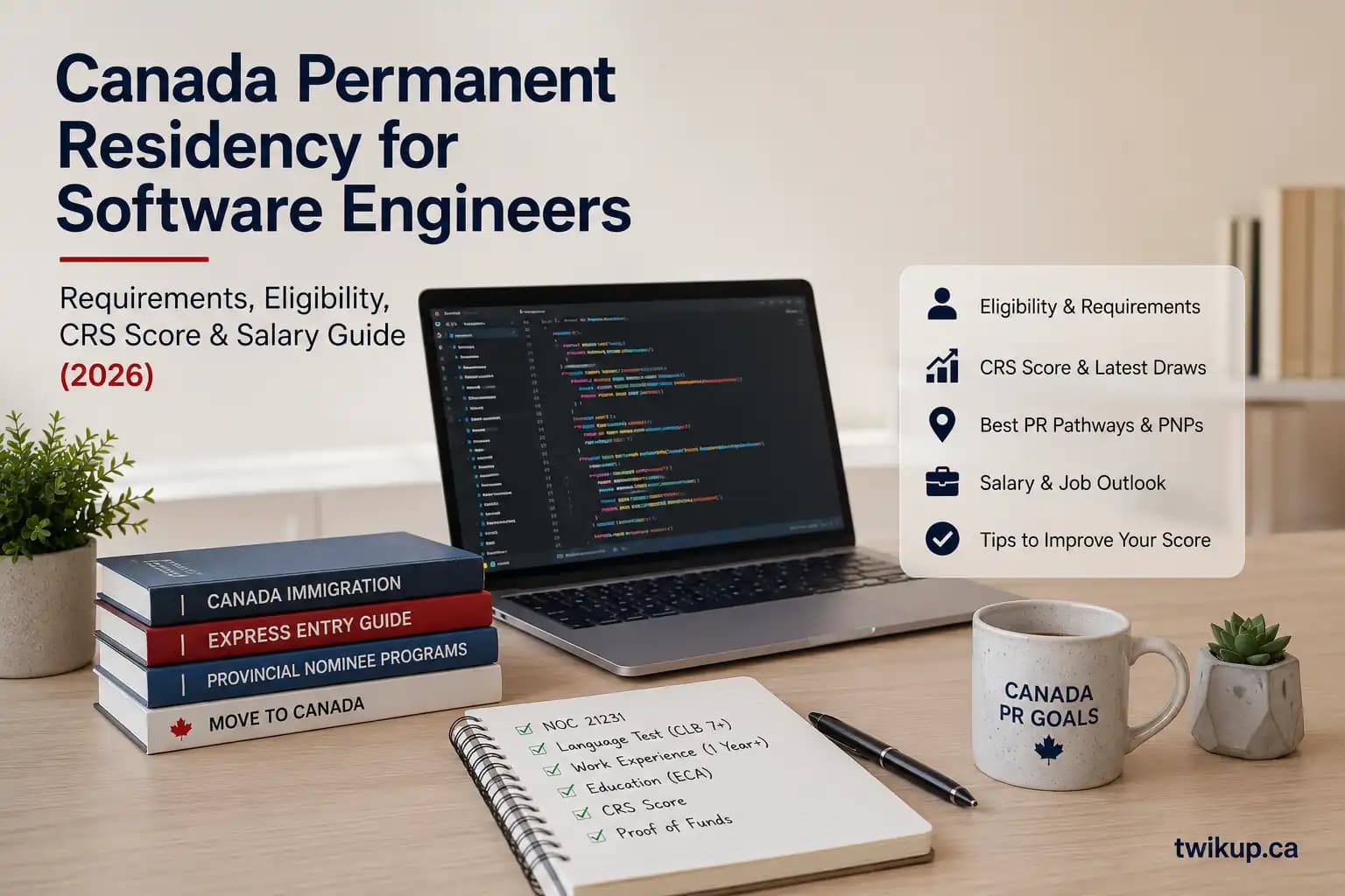 Canada Permanent Residency for Software Engineers: Requirements, Eligibility, CRS Score & Salary Guide (2026)