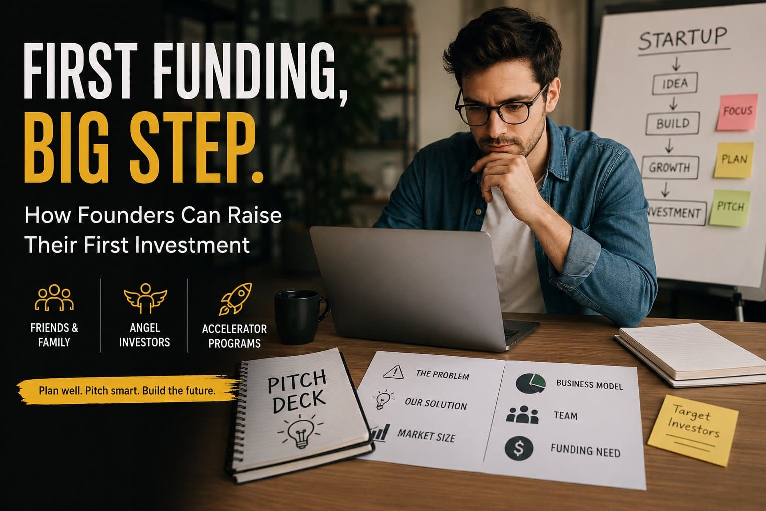 How First-Time Founders Can Raise Their First Investment