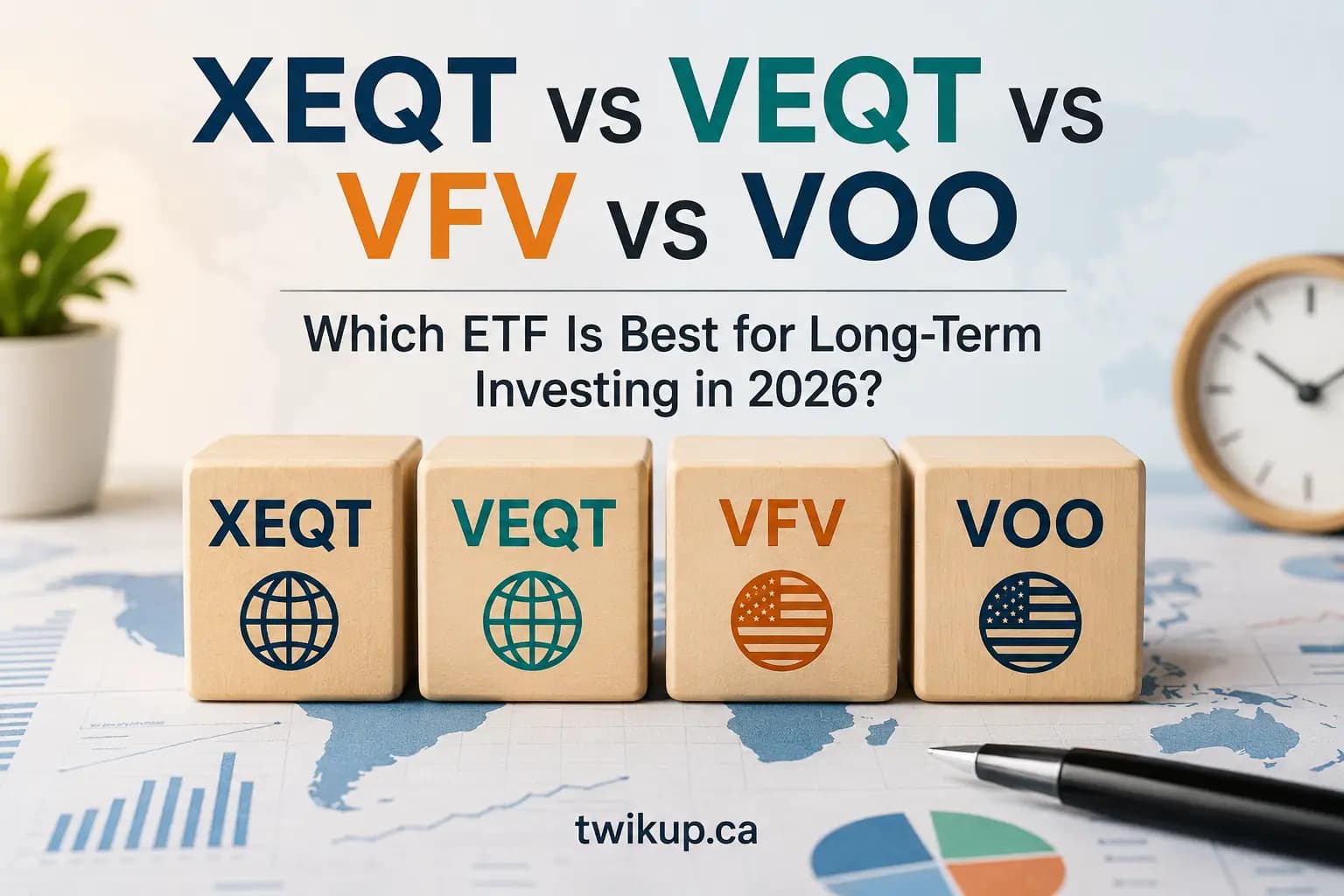 XEQT vs VEQT vs VFV vs VOO: Which ETF May Fit Different Long-Term Investors in 2026?