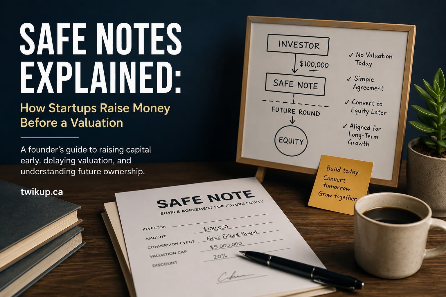 SAFE Notes Explained: How Startups Raise Money Before a Valuation