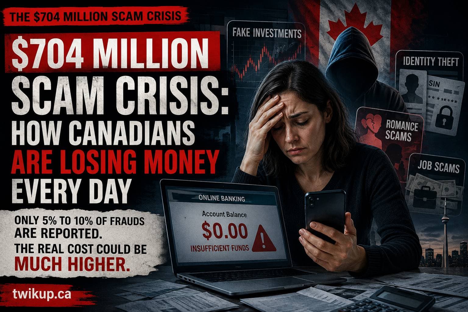 The $704 Million Scam Crisis: How Canadians Are Losing Money Every Day in 2026