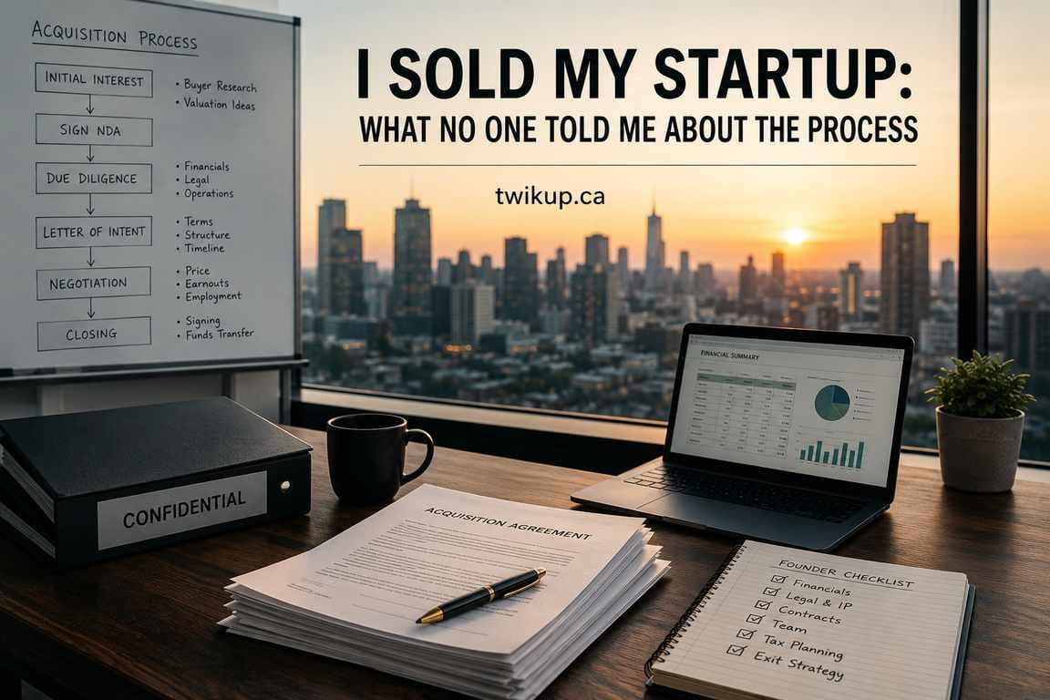 I Sold My Startup: What No One Told Me About the Process