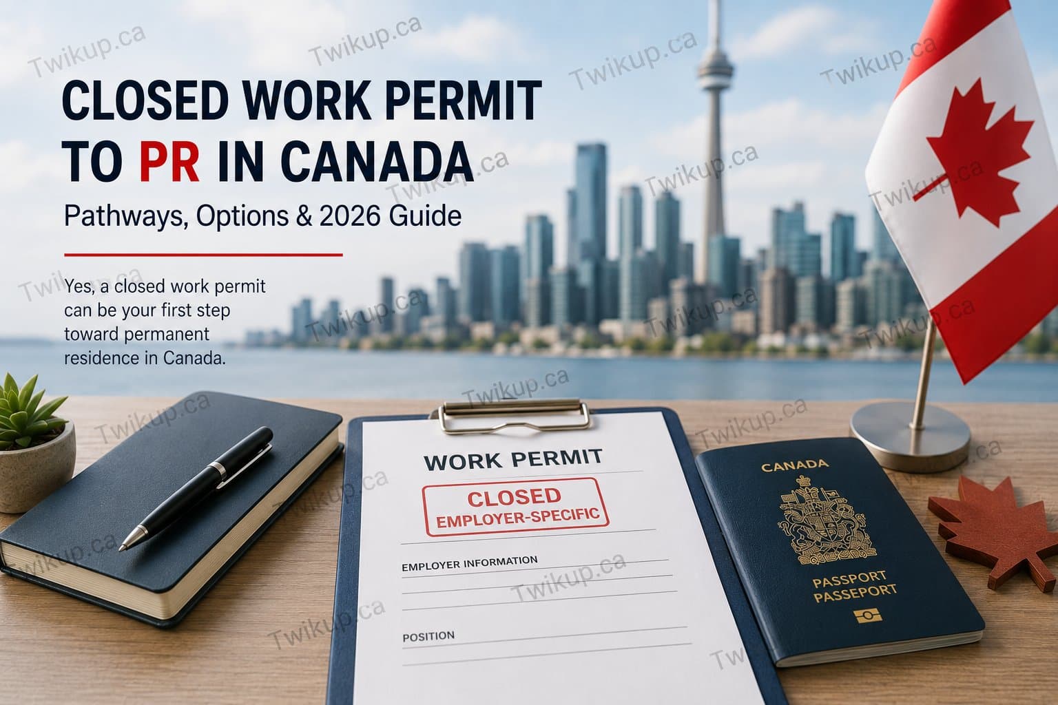 Closed Work Permit to PR: Canadian Pathways Explained for 2026